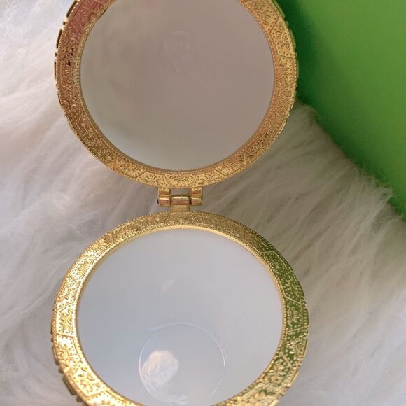 FORMALITIES by Baum Bros egg handpainted 10K gold trim - Picture 10 of 13